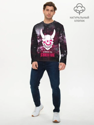 Мужской лонгслив базовый / Guilty gear strive