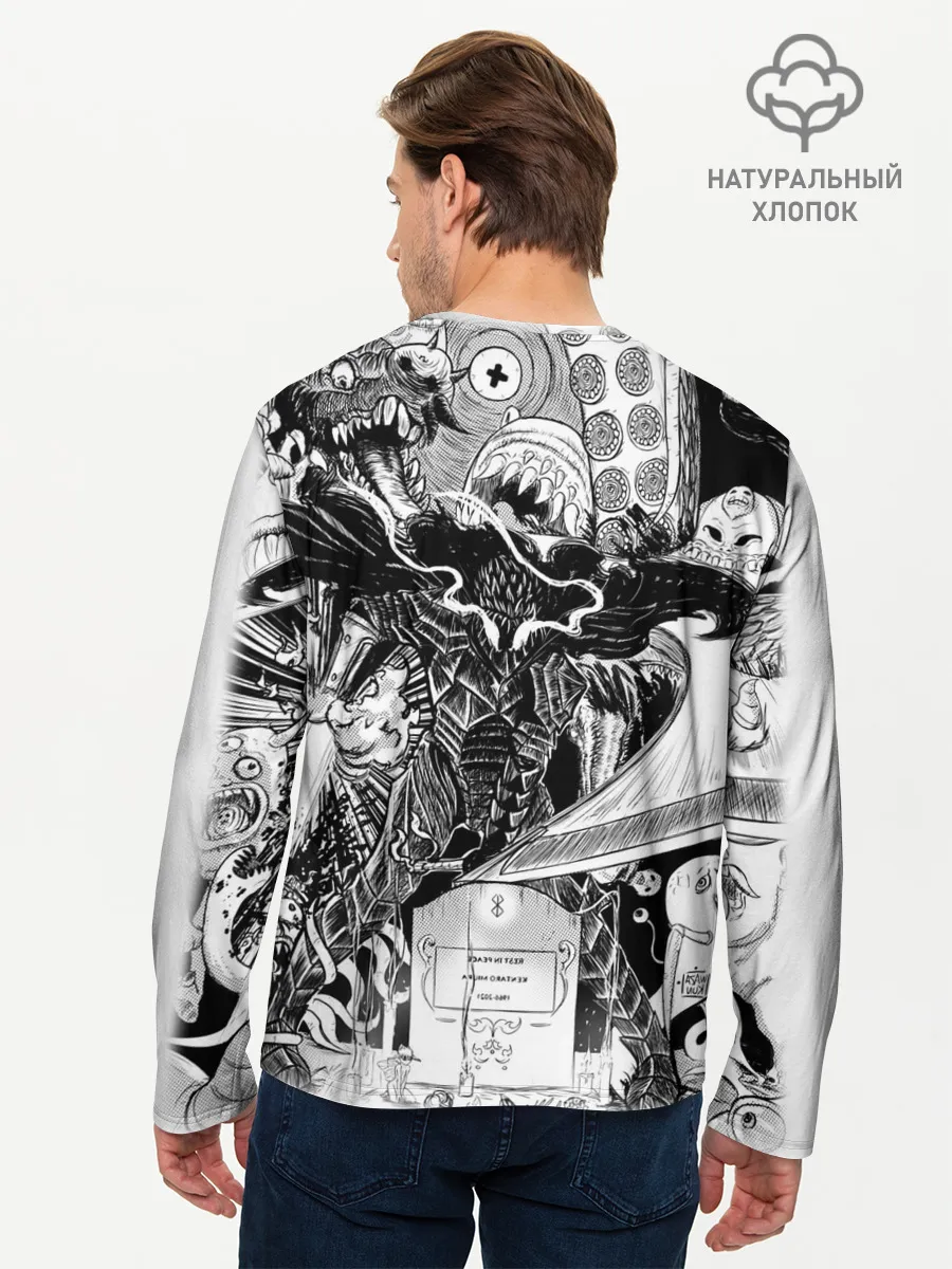 Мужской лонгслив базовый / АНИМЕ БЕРСЕРК | BERSERK