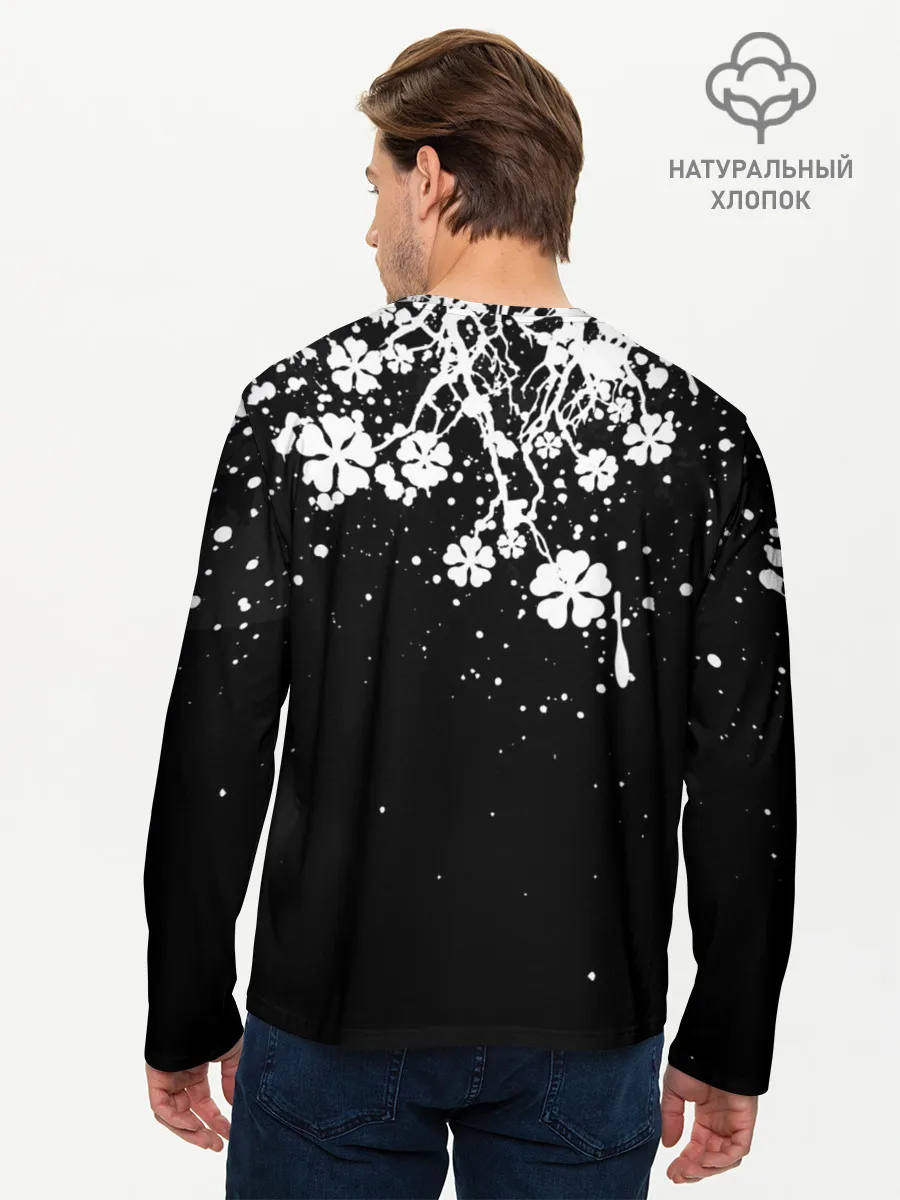 Мужской лонгслив базовый / Black clover: Asta