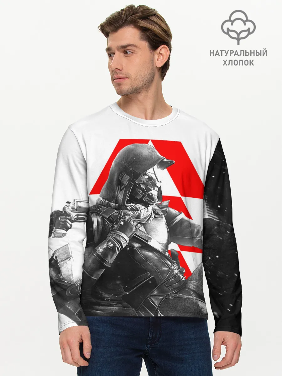 Мужской лонгслив базовый / DESTINY CAYDE 6 / КЕЙД 6 ОХОТНИК EXO