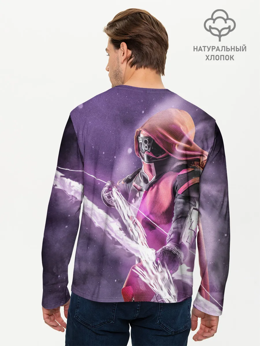 Мужской лонгслив базовый / DESTINY 2 HUNTER LOGO