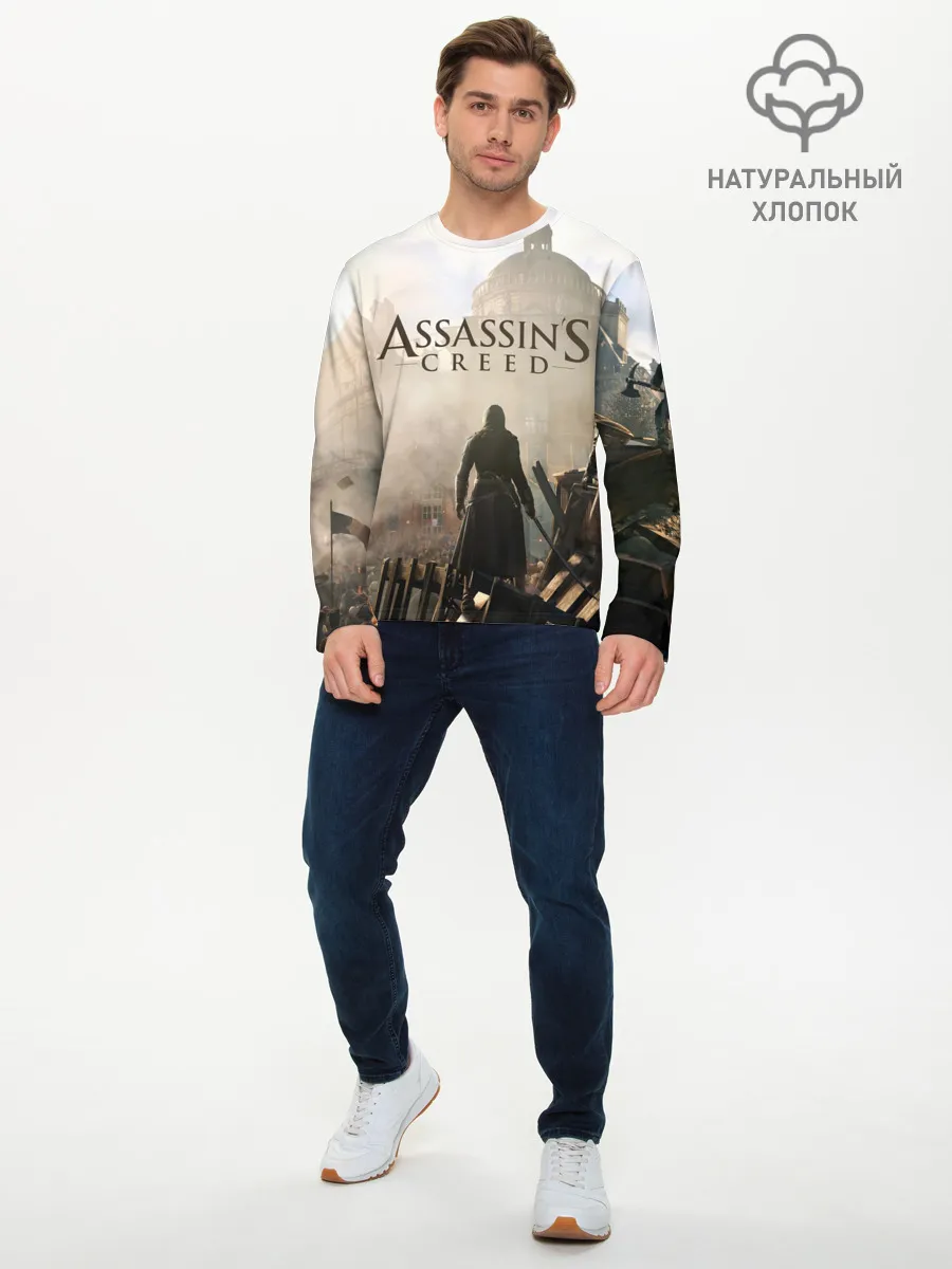 Мужской лонгслив базовый / ASSASSINS CREED, игра