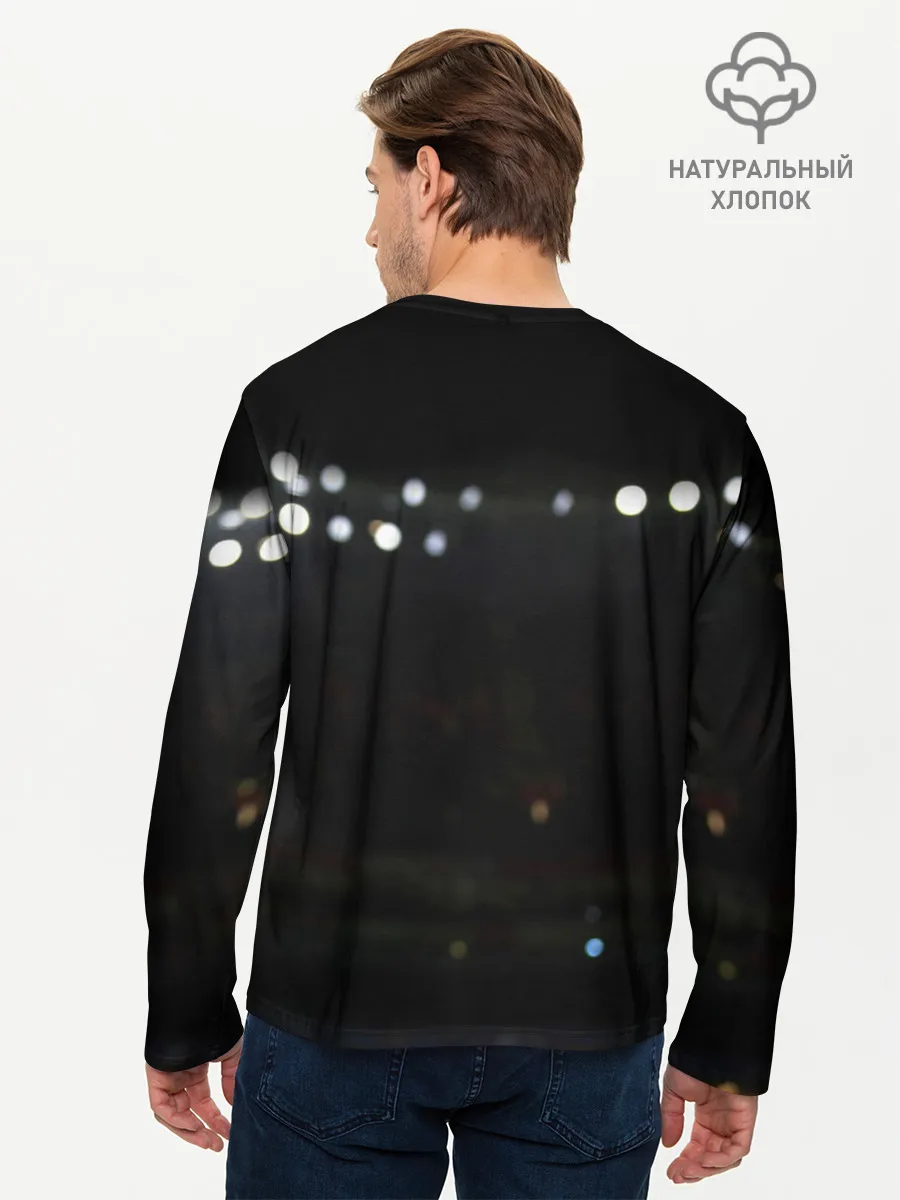 Мужской лонгслив базовый / Левандовски