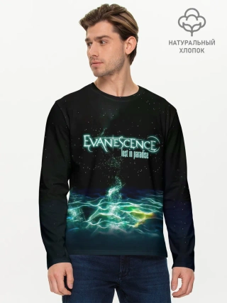Мужской лонгслив базовый / Evanescence lost in paradise
