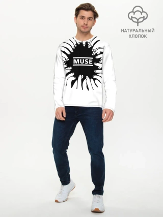 Мужской лонгслив базовый / MUSE пальцы