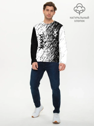 Мужской лонгслив базовый / Anime Berserk.