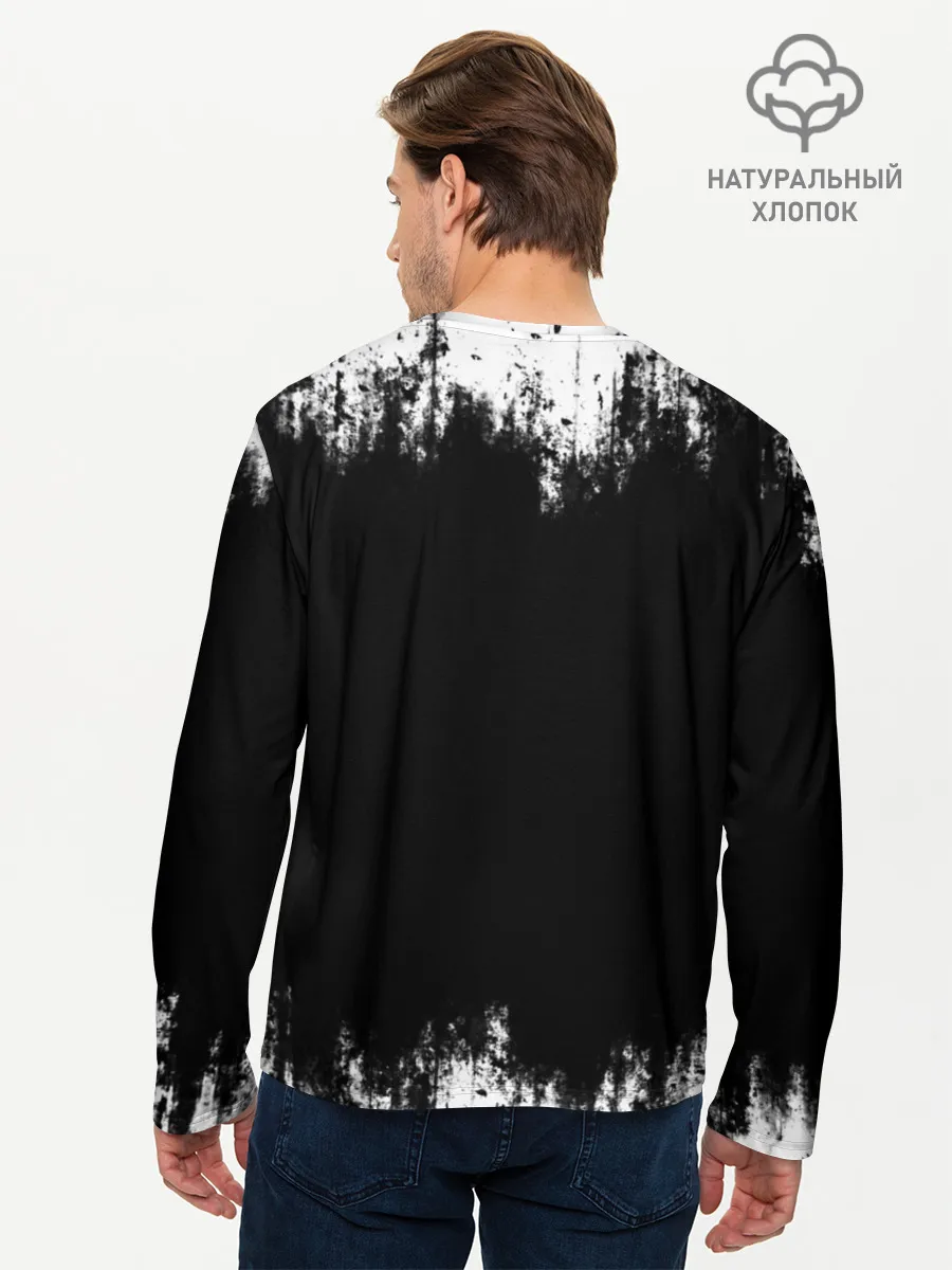 Мужской лонгслив базовый / Крик Хэллоуин Хоррор | Scream Halloween