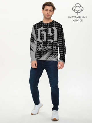 Мужской лонгслив базовый / 6IX9INE GOOBA,
