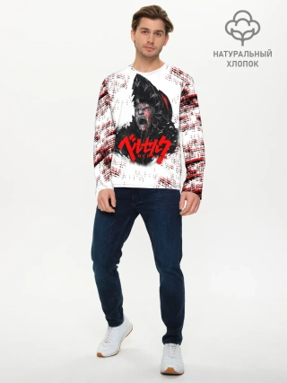 Мужской лонгслив базовый / BERSERK SCREAM| БЕРСЕРК КРИК