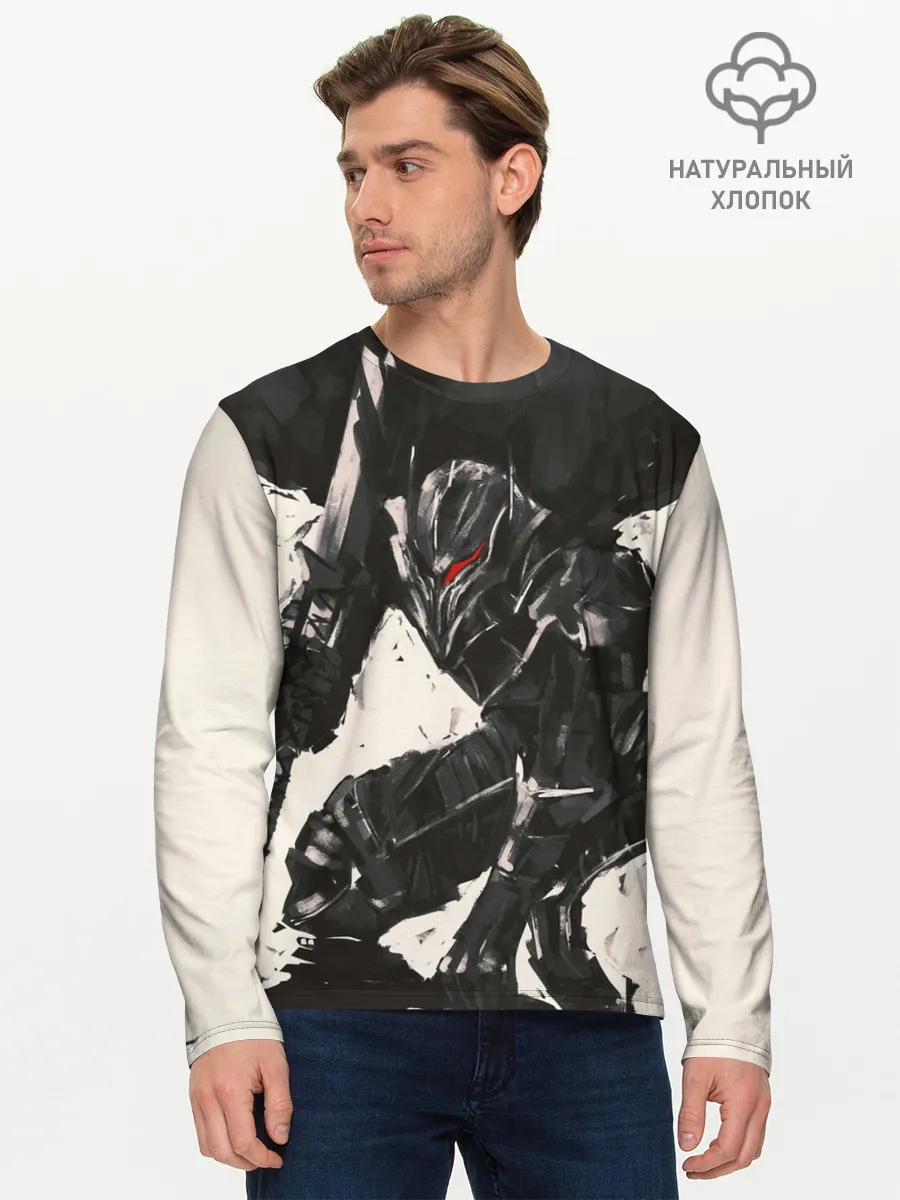 Мужской лонгслив базовый / BERSERK ILLUSTRATION | БЕРСЕРК