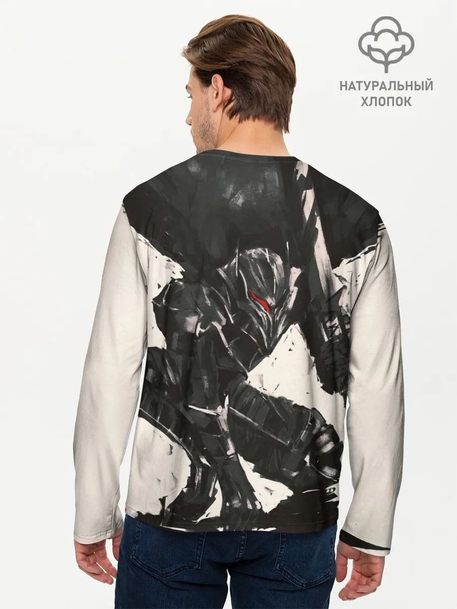 Мужской лонгслив базовый / BERSERK ILLUSTRATION | БЕРСЕРК