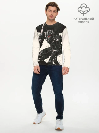 Мужской лонгслив базовый / BERSERK ILLUSTRATION | БЕРСЕРК