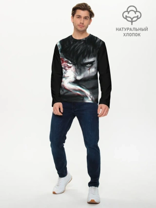 Мужской лонгслив базовый / BERSERK | БЕРСЕРК ГАТС