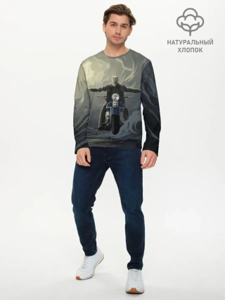 Мужской лонгслив базовый / Прощай Джекс