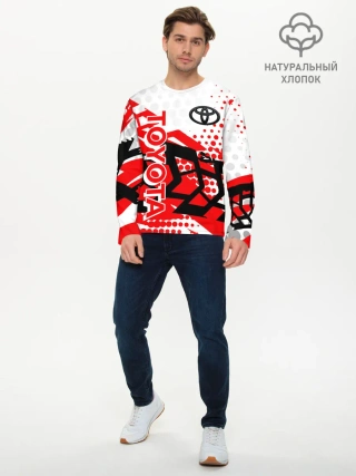 Мужской лонгслив базовый / Toyota