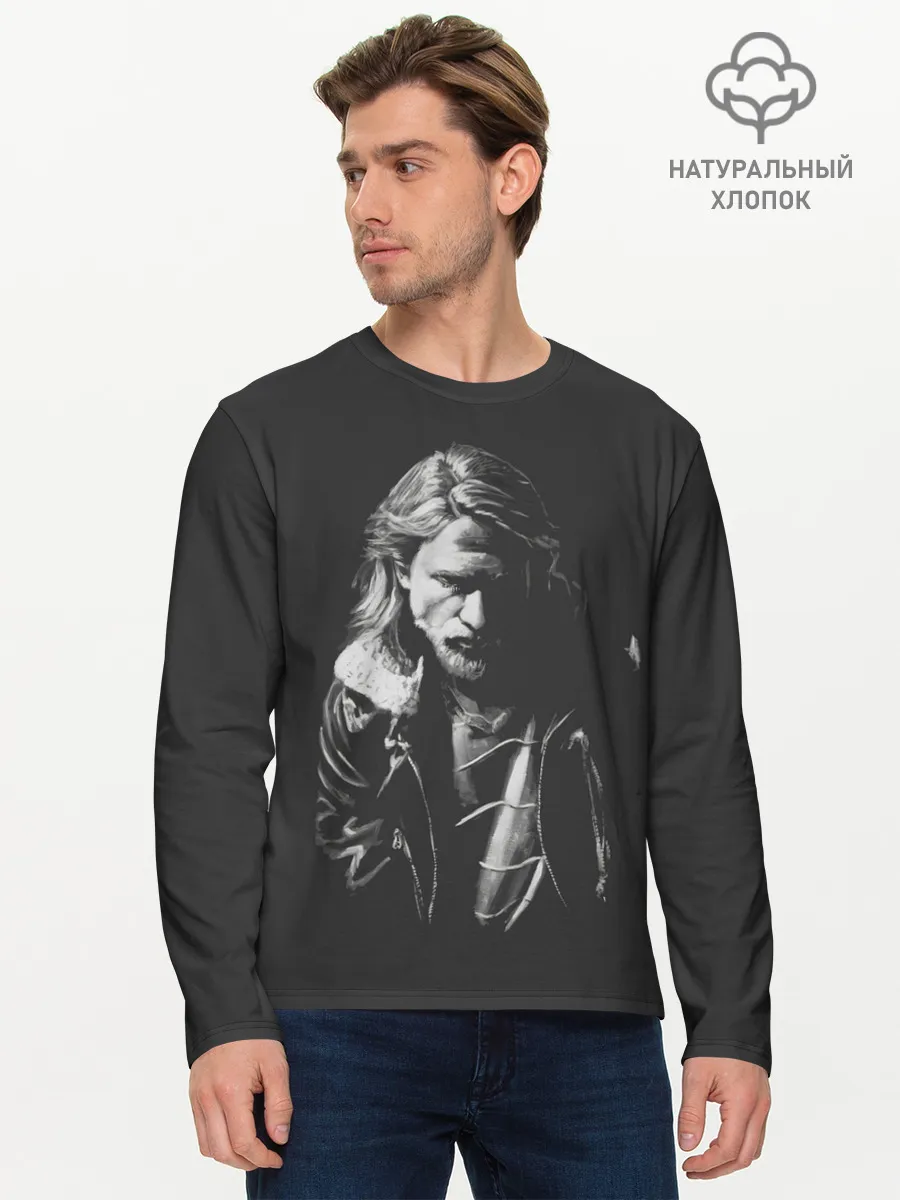 Мужской лонгслив базовый / Jackson Teller