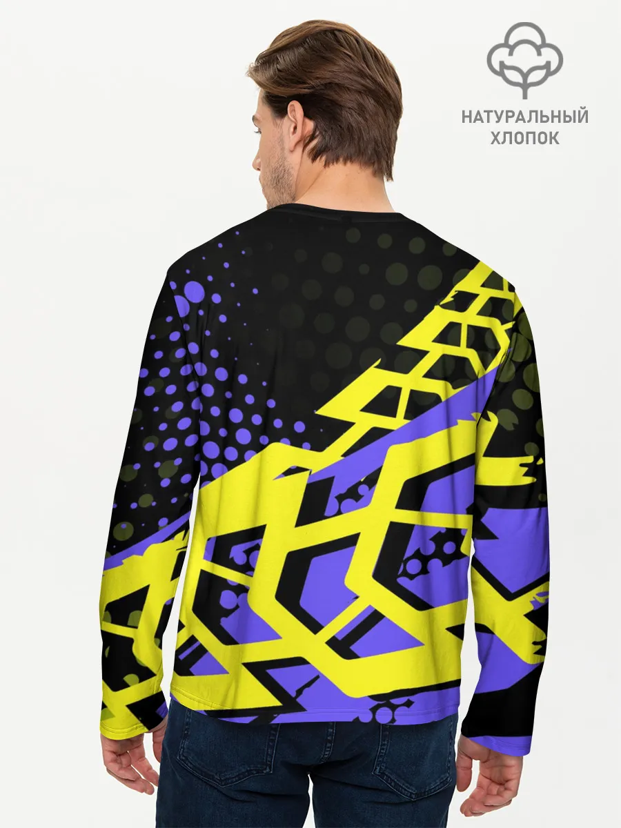 Мужской лонгслив базовый / Subaru