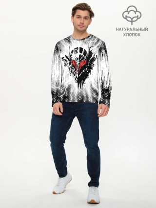 Мужской лонгслив базовый / Берсерк Berserk.