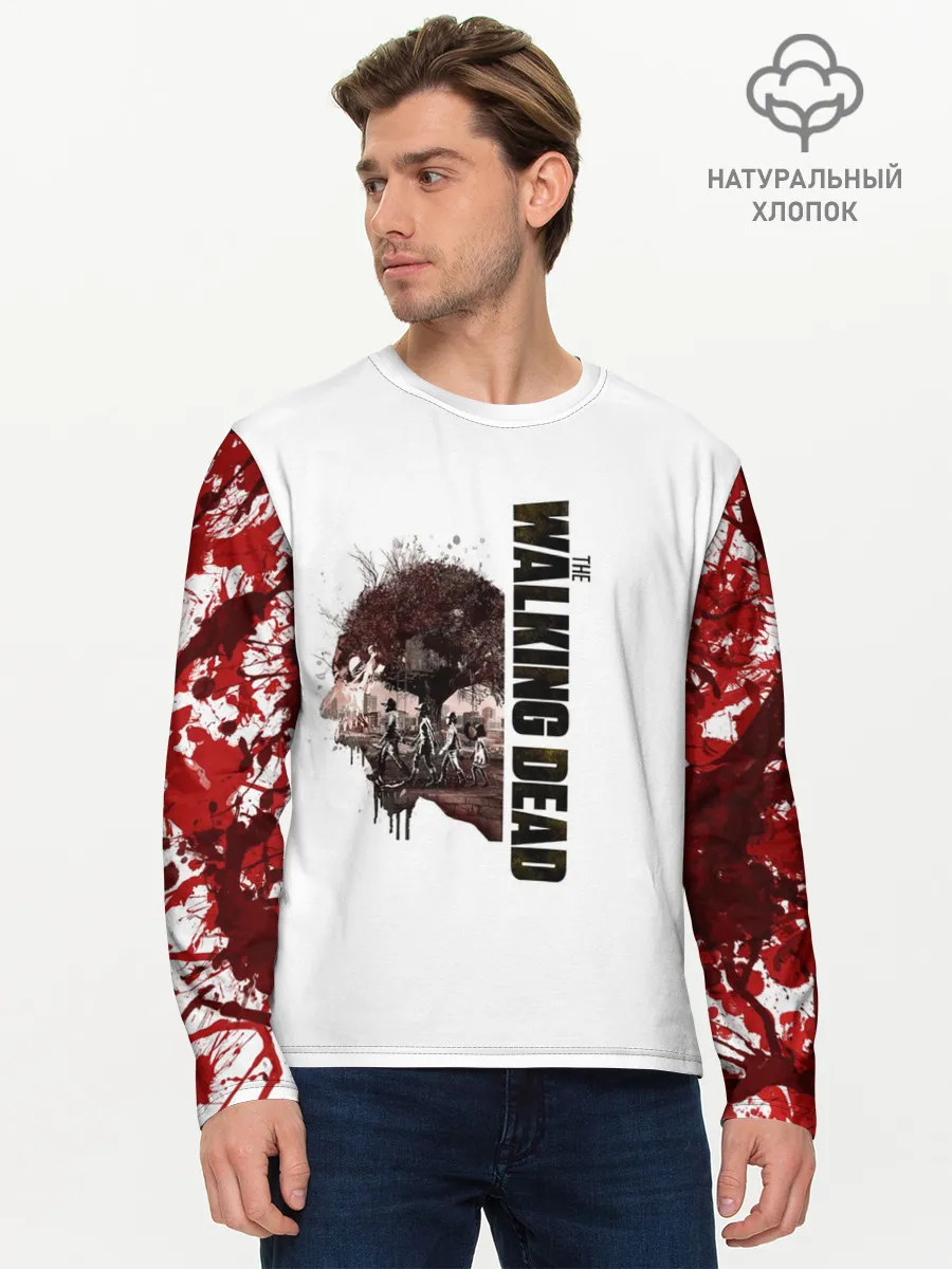 Мужской лонгслив базовый / Ходячие Мертвецы 11