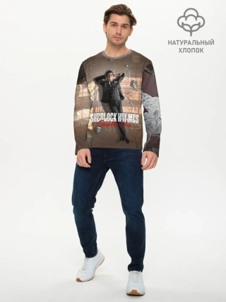 Мужской лонгслив базовый / Sherlock Holmes Part One