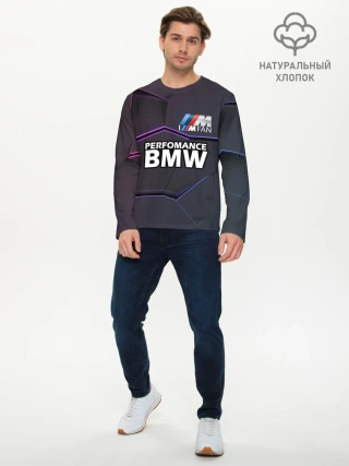 Мужской лонгслив базовый / BMW Perfomance