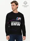 Мужской лонгслив базовый / BMW фанат