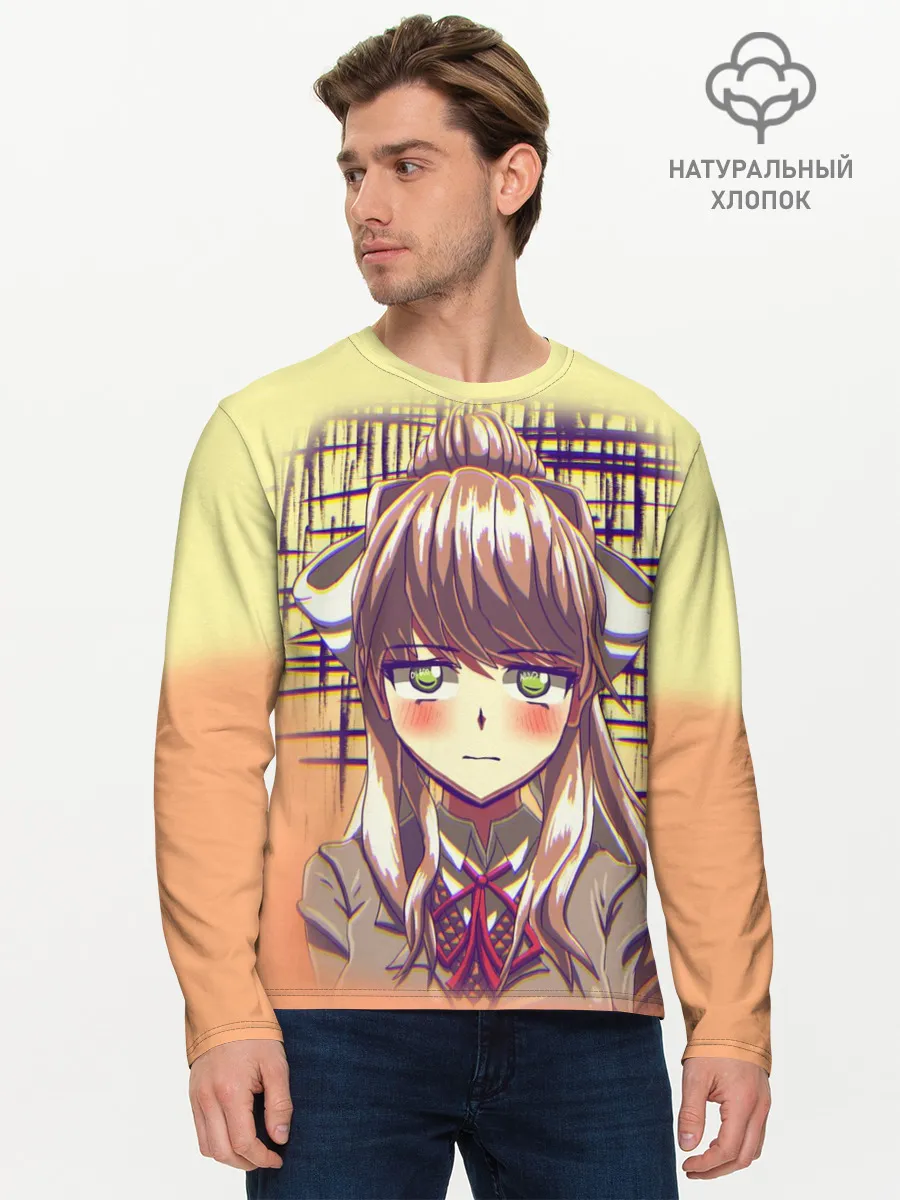 Мужской лонгслив базовый / Game Doki Doki Literature Club