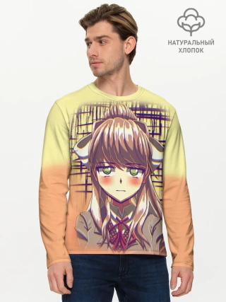 Мужской лонгслив базовый / Game Doki Doki Literature Club