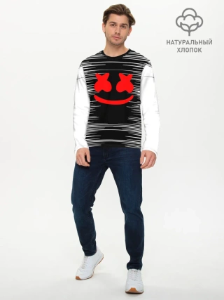 Мужской лонгслив базовый / MARSHMELLO MELT / МАРШМЕЛЛО,