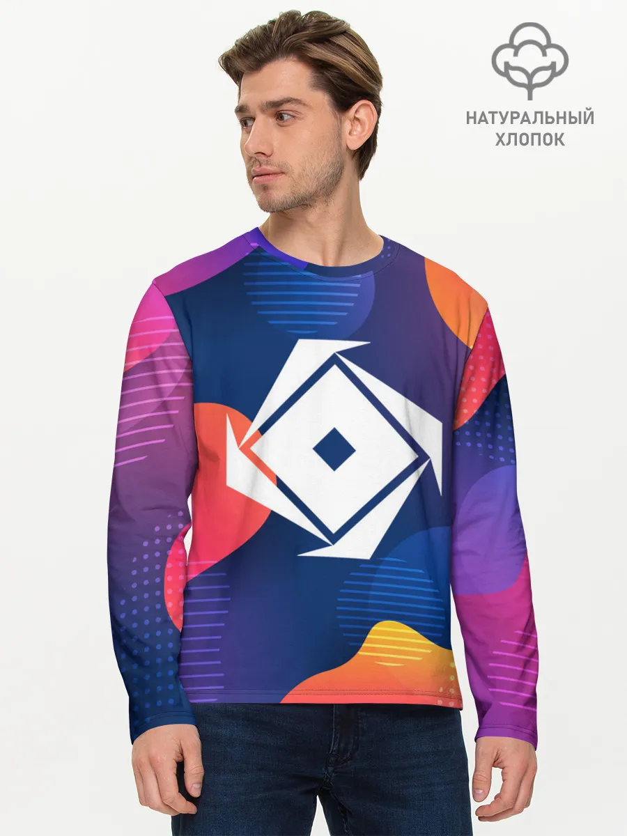 Мужской лонгслив базовый / РОБЛОКС ЛОГО | LOGO