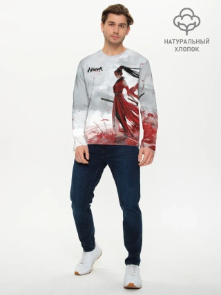 Мужской лонгслив базовый / Naraka BP