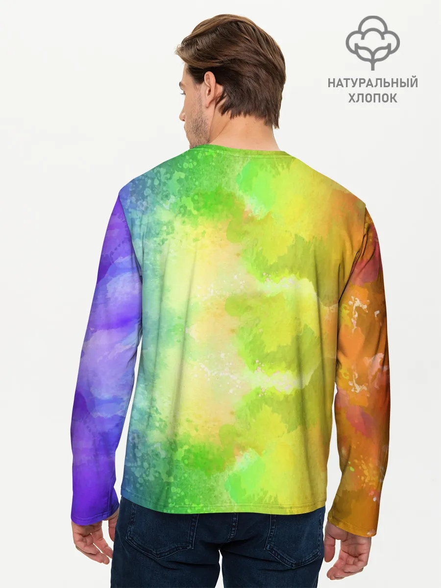 Мужской лонгслив базовый / EDDSWORLD 3