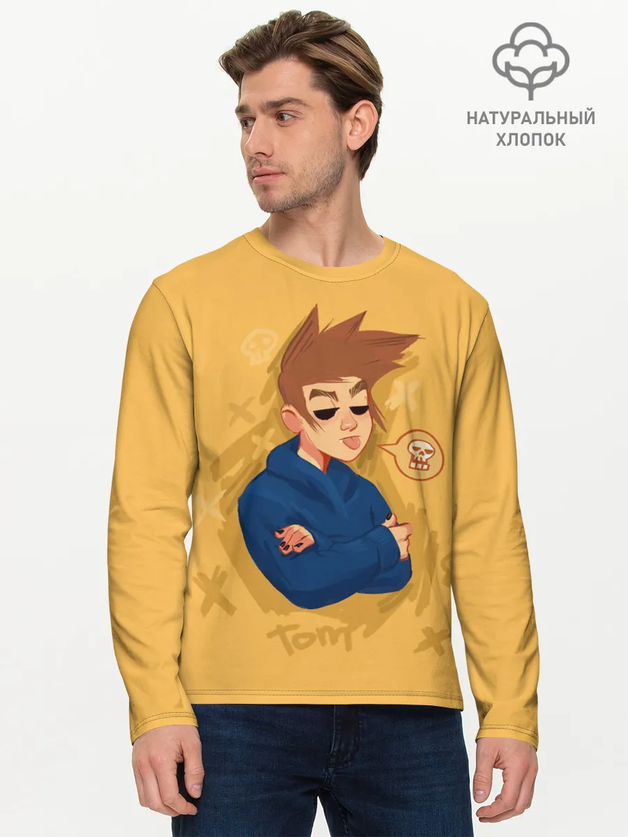 Мужской лонгслив базовый / Tom EDDSWORLD