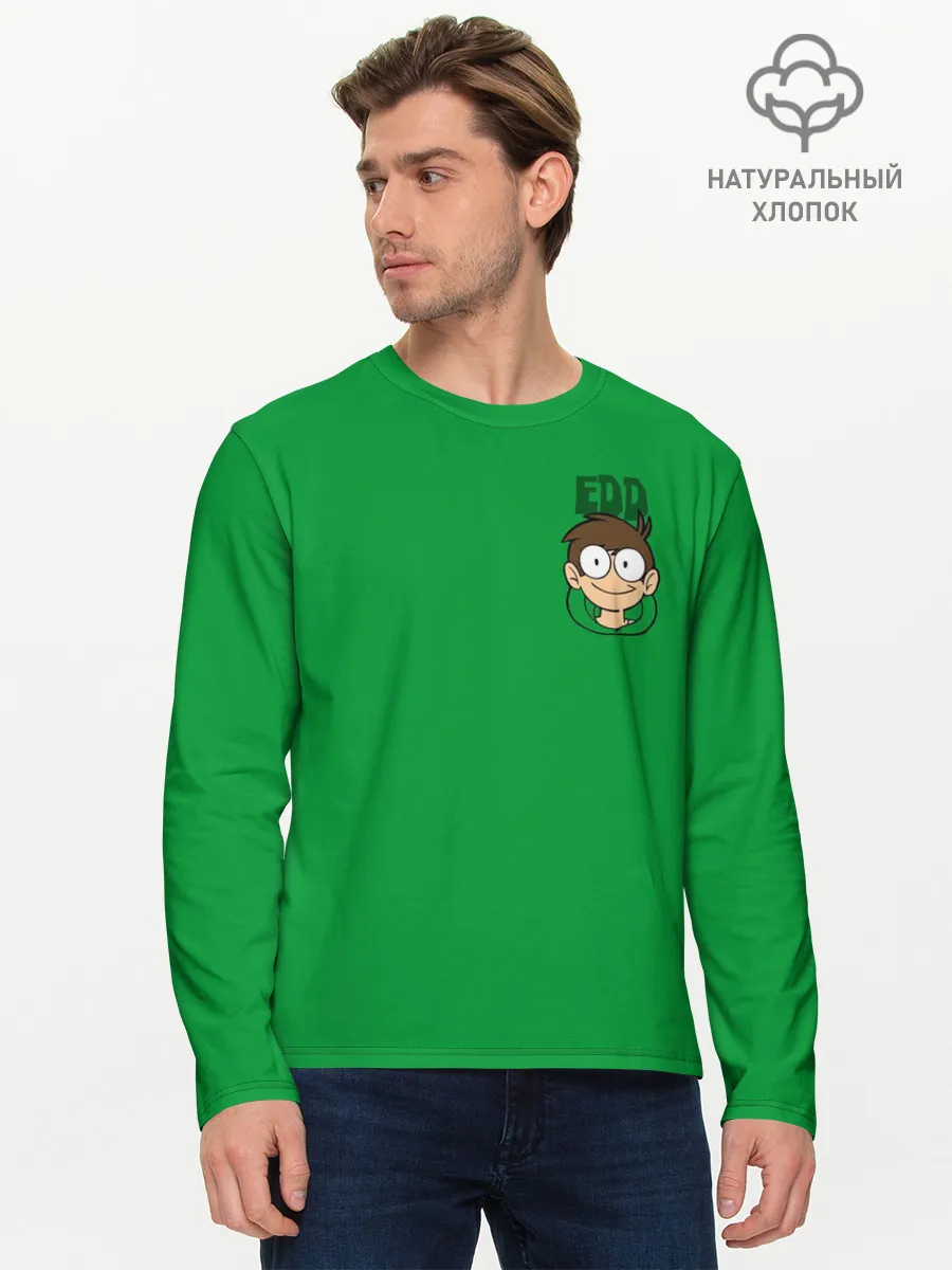Мужской лонгслив базовый / Эдд