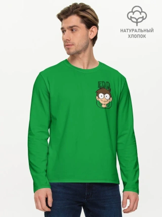 Мужской лонгслив базовый / Эдд