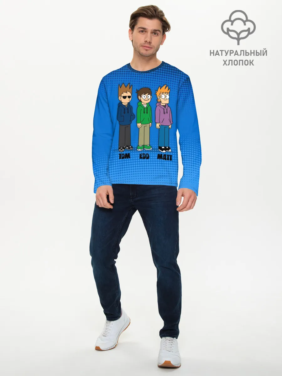 Мужской лонгслив базовый / Tom Edd Matt