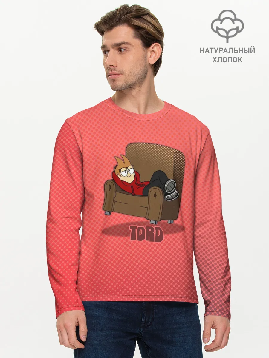Мужской лонгслив базовый / Торд на чиле