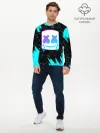 Мужской лонгслив базовый / MARSHMELLO NEON: МАРШМЕЛЛО НЕОН.