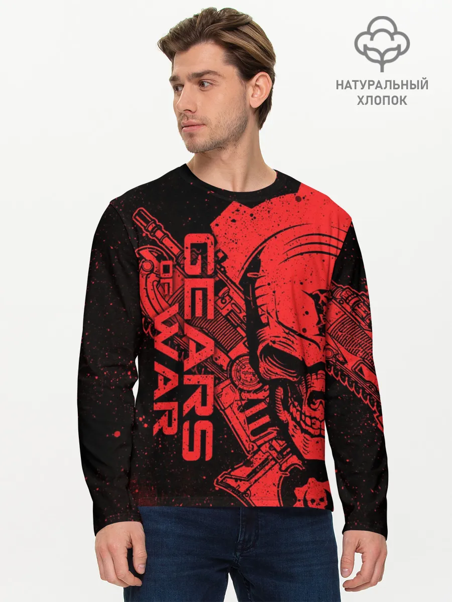 Мужской лонгслив базовый / Gears 5 - Gears of War