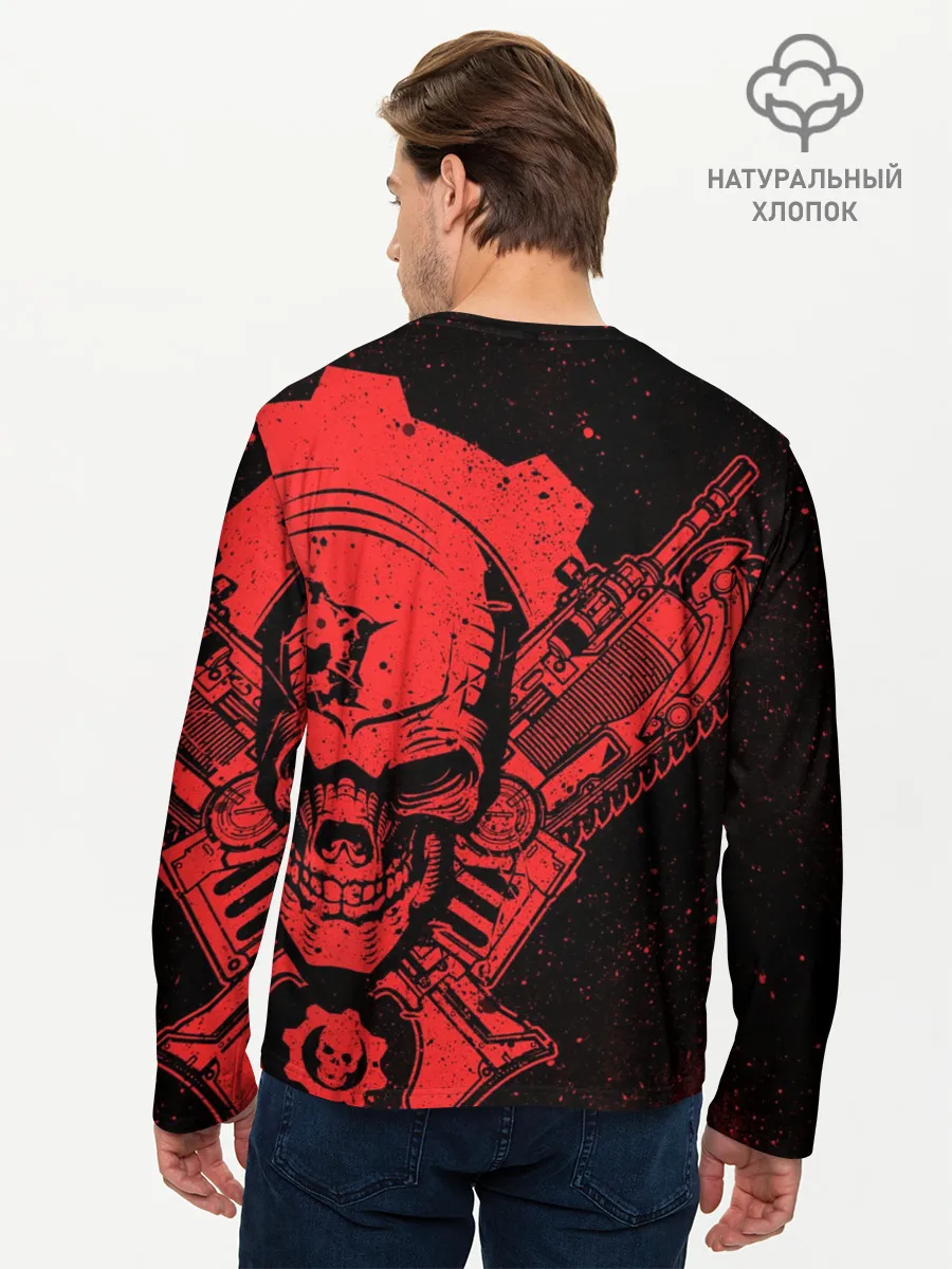 Мужской лонгслив базовый / Gears 5 - Gears of War