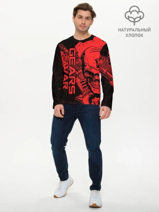 Мужской лонгслив базовый / Gears 5 - Gears of War