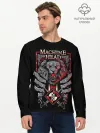 Мужской лонгслив базовый / Machine Head - Lion Heart