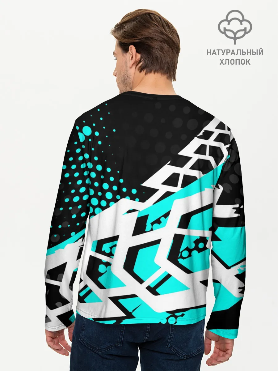 Мужской лонгслив базовый / Mazda