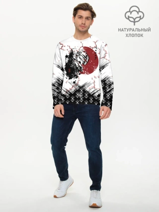 Мужской лонгслив базовый / Берсерк | Berserk