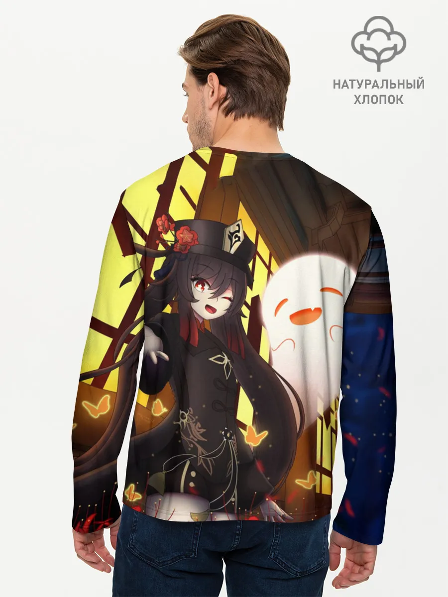 Мужской лонгслив базовый / Ху Тао | Genshin Impact