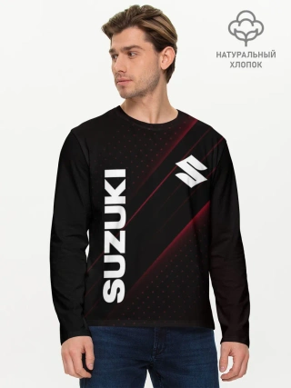 Мужской лонгслив базовый / SUZUKI, sport