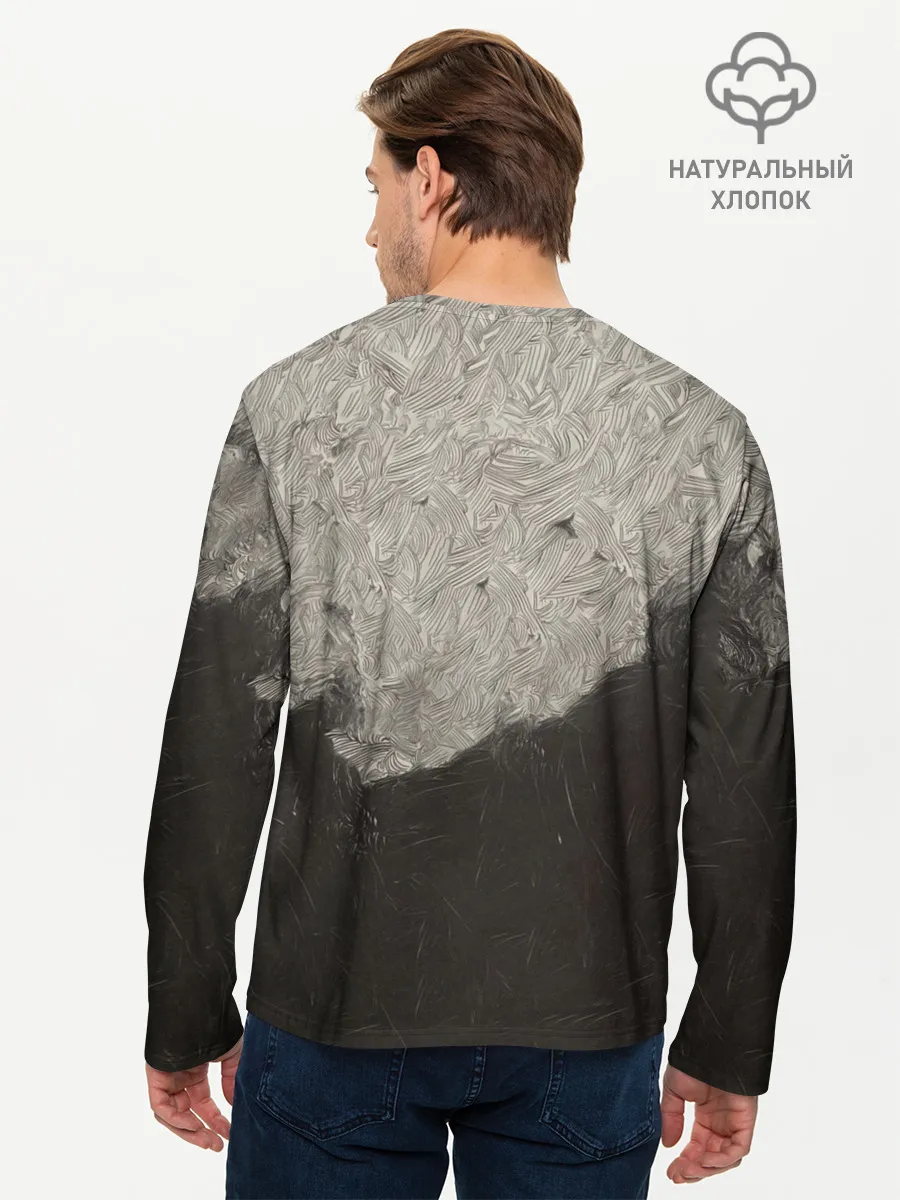 Мужской лонгслив базовый / ScandinavianWarrior