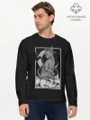 Мужской лонгслив базовый / Трехглазый Сфинкс