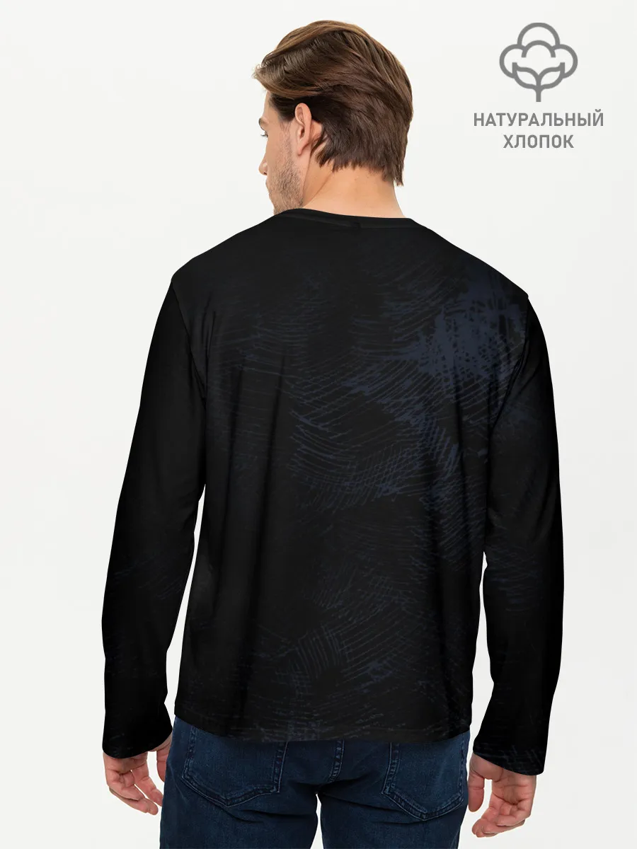 Мужской лонгслив базовый / Макишима из Психо паспорт