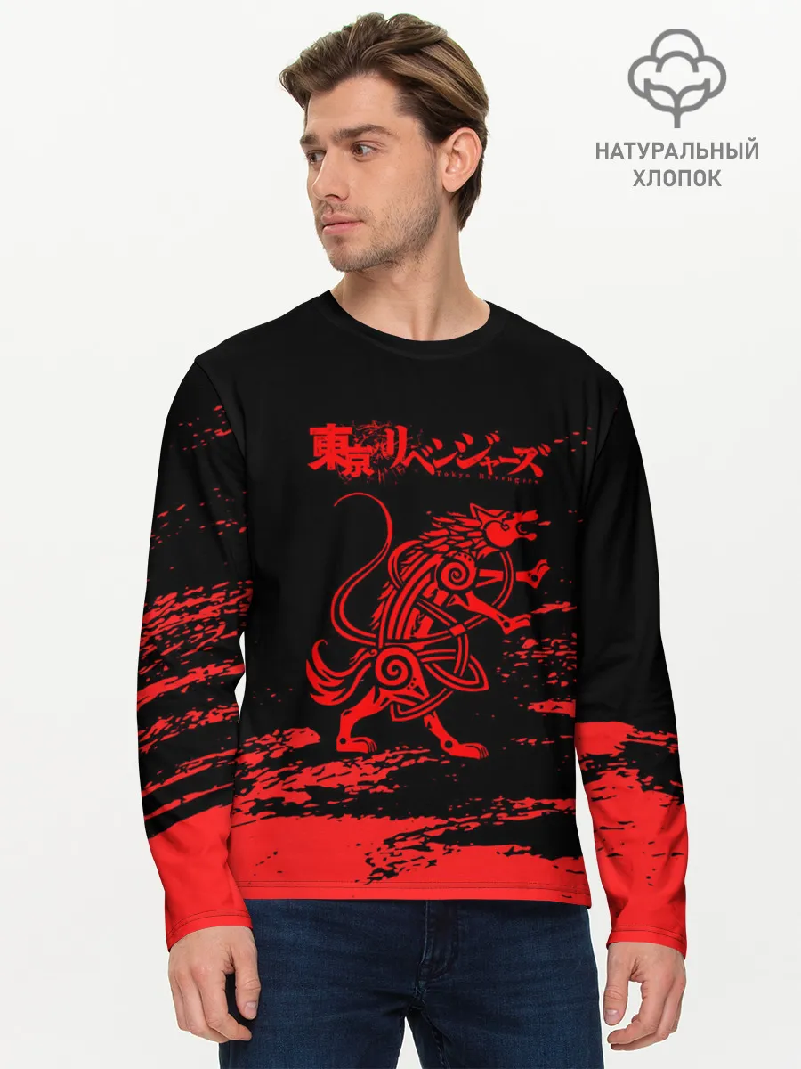 Мужской лонгслив базовый / Токийские мстители: Вальгалла.